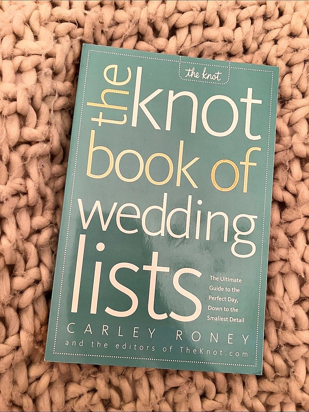 The Knot Book of Wedding Lists Wedding Planning Book
